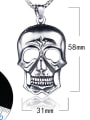 thumb Stainless Steel With Trendy Skull Necklaces 2