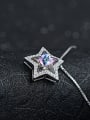 thumb Elegant Colorful Star Women Silver Pendant 1