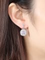 thumb Micro AAA zircon exquisite  Bling-bling earrings multiple colors available 3