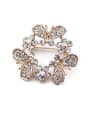 thumb Butterfly Shaped Crystals Brooch 0