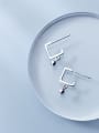 thumb 925 Sterling Silver With Platinum Plated Cute Ball Stud Earrings 0