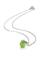 thumb Europe And The United States Apple Stainless Steel Necklace 0