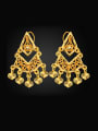 thumb Retro Hollow Tassels Drop Chandelier earring 0