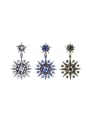 thumb Color Sparking Star Drop Chandelier earring 1