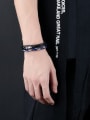 thumb Fashion Little Feather Artificial Leather Woven Bracelet 1