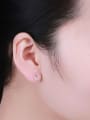 thumb Natural Style Square Shaped stud Earring 1