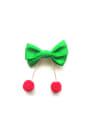 thumb Where's dad? Red wine bow tie pin, Korea imported ribbon, baby chuck 70924 0