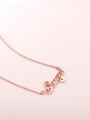 thumb Simple Letter Pendant Clavicle Necklace 2