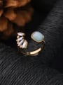 thumb Simple Stones Alloy Opening Statement Ring 1