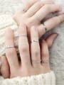 thumb Alloy With Gold Plated Casual Round 10 sets of combined rings 1