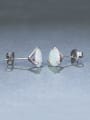 thumb 925 Silver Round stud Earring 1