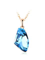 thumb Austria Rose Gold Crystal Necklace 0