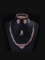 thumb colorful Zircon Two Pieces Jewelry Set 3
