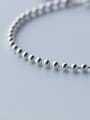 thumb S990 Sliver Simple Fashion Personality Small Ball Bracelet 1