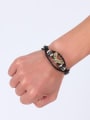 thumb Exquisite Eagle Shaped Artificial Leather Stone Bracelet 1