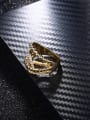 thumb Fashion Multi-layer Gold Plated Alloy Ring 2