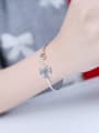 thumb Maple Leaf Silver Opening Bangle 1