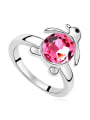 thumb Personalized Little Penguin austrian Crystal Alloy Ring 3