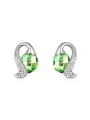 thumb Fashion Cubic austrian Crystals-covered Alloy Stud Earrings 0