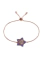 thumb Star-shape Accessories Gold Plated Women Bracelet 4