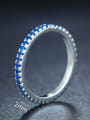 thumb Blue Geometric Ring 1