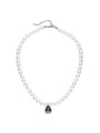 thumb Water Drop Shaped pearls Necklace 0