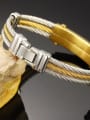 thumb Personalized Gold Plated Titanium Bracelet 2