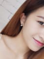 thumb Fashion triangle Shaped Pearl cuff earring 1