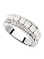 thumb Fashion Square austrian Crystals Alloy Ring 3