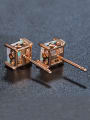 thumb Square Opal Stone Two Pieces Set 3