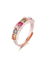 thumb Fashion Multi-color Gemstones Multistone ring 1