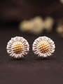 thumb Sunflower Double Color stud Earring 0
