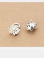 thumb 925 Sterling Silver With Silver Plated Cute Flower Charms 1