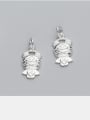 thumb 925 Sterling Silver With Silver Plated Personality doll Charms 2
