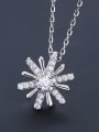 thumb Delicate Snowflake Necklace 2
