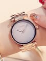 thumb GUOU Brand Simple Rose Gold Plated Numberless Watch 0