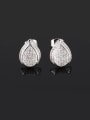 thumb Water Drop AAA Zircon  stud Earring 0