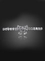 thumb Simple Little Bowknot Cubic AAA Zirconias Copper Hairpin 0