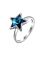 thumb Five-point Star Shaped Ring 0