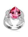 thumb Fashion Water Drop austrian Crystals Alloy Ring 2