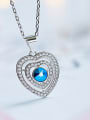 thumb Heart-shaped Crystal Necklace 0
