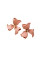 thumb Alloy With Platinum Plated Simplistic Flower Stud Earrings 1