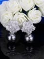 thumb Snowflake Shell Pearls Cluster earring 4