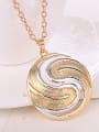 thumb Alloy Imitation-gold Plated Fashion Round Two Pieces Jewelry Set 1