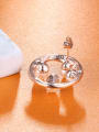 thumb Luxury Round Shaped Artificial Pearl Earrings 2