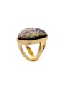 thumb Retro Artifcial Stone Alloy Statement Ring 2