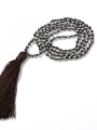 thumb Hot Selling Glass Beads Bohemia Tassel Necklace 1