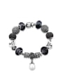 thumb Women Delicate Artificial Pearl Beaded Bracelet 0