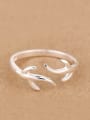 thumb Creative Branch Silver Opening Ring 0