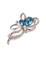 thumb Crystals Flower-shaped Brooch 2